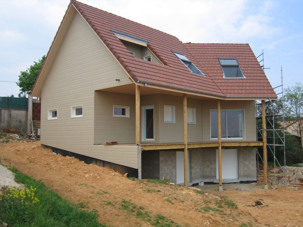 Maison ossature en bois dans le département des Yvelines